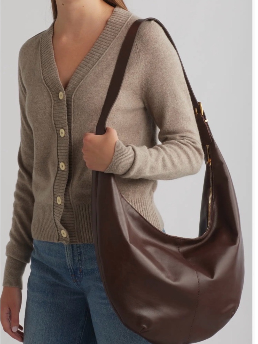 Madewell Essential Curve Shoulder Bag - Picture 6 of 7